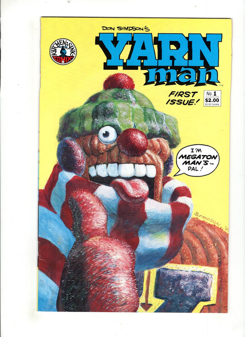 Yarn Man #1 (1989) Buy & Sell Comics Online Comic Shop Toronto Canada