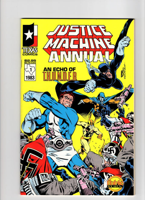 Justice Machine Annual (Texas Comics) #1 (1984) 1st Elementals 1st Elementals Buy & Sell Comics Online Comic Shop Toronto Canada