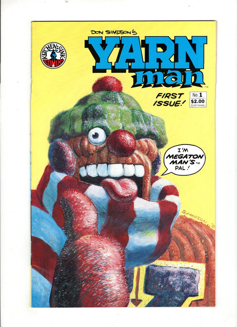 Yarn Man #1 (1989) Buy & Sell Comics Online Comic Shop Toronto Canada
