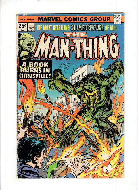 Man-Thing, Vol. 1 #17 (1975) Buy & Sell Comics Online Comic Shop Toronto Canada