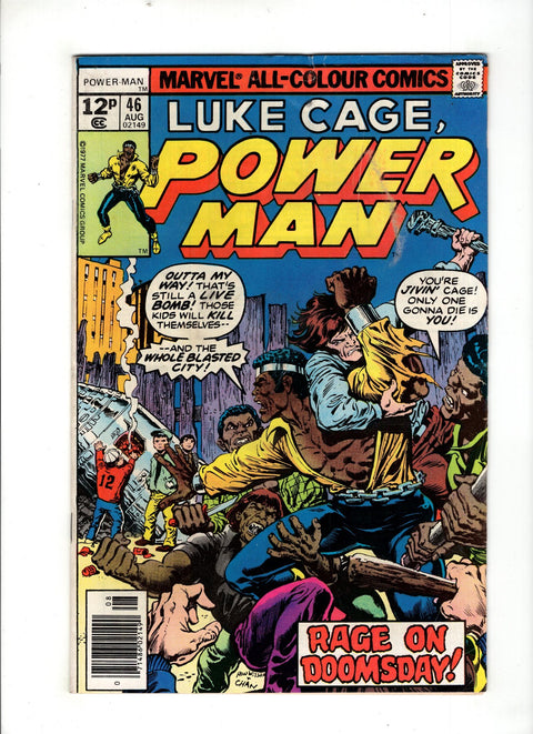 Power Man #46 (1977) UK Price Variant UK Price Variant Buy & Sell Comics Online Comic Shop Toronto Canada