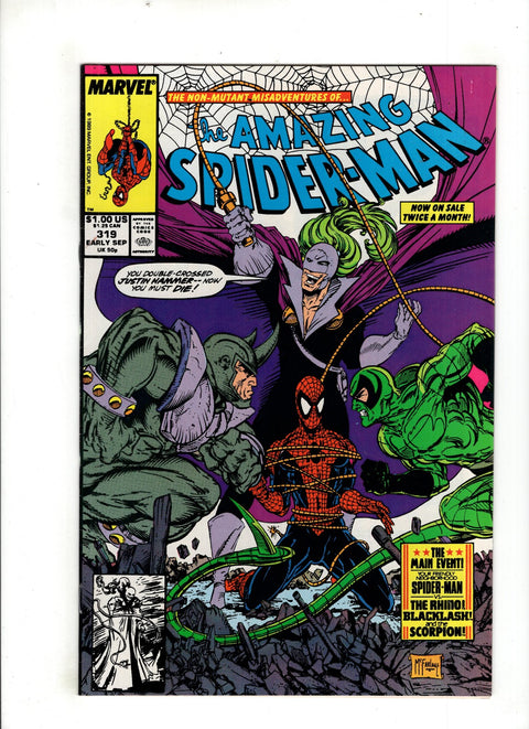 The Amazing Spider-Man, Vol. 1 #319 (1989) Buy & Sell Comics Online Comic Shop Toronto Canada