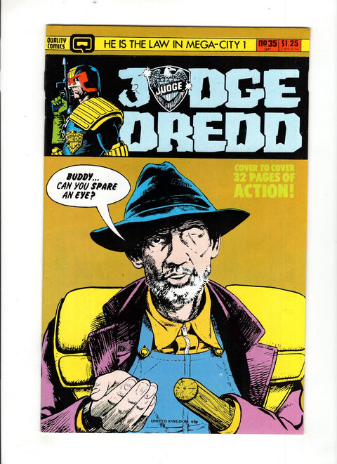 Judge Dredd, Vol. 1 #35 (1986) Buy & Sell Comics Online Comic Shop Toronto Canada