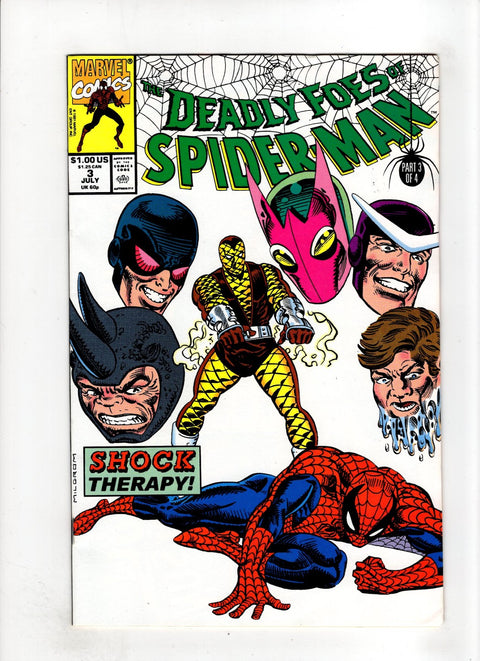 The Deadly Foes of Spider-Man #3 (Cvr A) (1991) A Buy & Sell Comics Online Comic Shop Toronto Canada