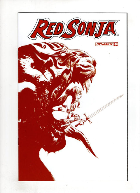 Red Sonja, Vol. 5 (Dynamite Entertainment) #14 (Cvr Q) (2020) 21 Copy FOC Incentive Blood Red Q 21 Copy FOC Incentive Blood Red Buy & Sell Comics Online Comic Shop Toronto Canada