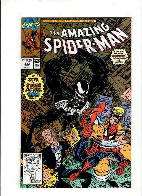 The Amazing Spider-Man, Vol. 1 #333 (1990) Buy & Sell Comics Online Comic Shop Toronto Canada
