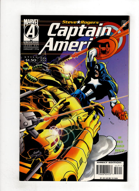 Captain America, Vol. 1 #447 (1995) Buy & Sell Comics Online Comic Shop Toronto Canada