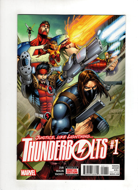 Thunderbolts, Vol. 3 #1 (Cvr A) (2016) Jon Malin A Jon Malin Buy & Sell Comics Online Comic Shop Toronto Canada
