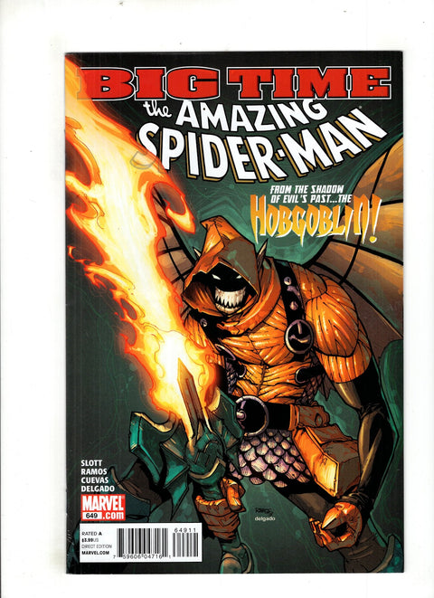 The Amazing Spider-Man, Vol. 2 #649 (Cvr A) (2010) Humberto Ramos A Humberto Ramos Buy & Sell Comics Online Comic Shop Toronto Canada