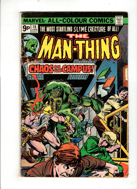 Man-Thing, Vol. 1 #18 (1975) UK Price Variant UK Price Variant Buy & Sell Comics Online Comic Shop Toronto Canada