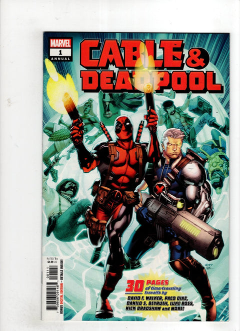 Cable and Deadpool Annual #1 (Cvr A) (2018) Chris Stevens & Rachelle Rosenberg A Chris Stevens & Rachelle Rosenberg Buy & Sell Comics Online Comic Shop Toronto Canada