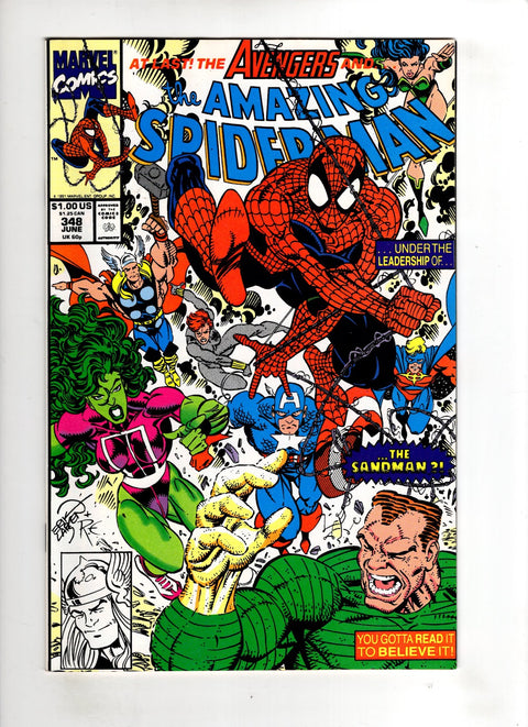The Amazing Spider-Man, Vol. 1 #348 (1991) Buy & Sell Comics Online Comic Shop Toronto Canada