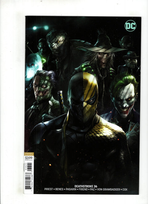 Deathstroke, Vol. 4 #36 (Cvr B) (2018) Francesco Mattina Variant B Francesco Mattina Variant Buy & Sell Comics Online Comic Shop Toronto Canada