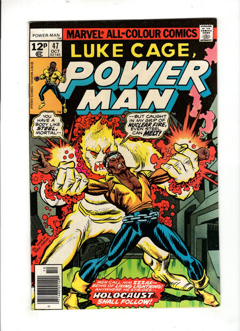 Power Man #47 (1977) UK Price Variant UK Price Variant Buy & Sell Comics Online Comic Shop Toronto Canada