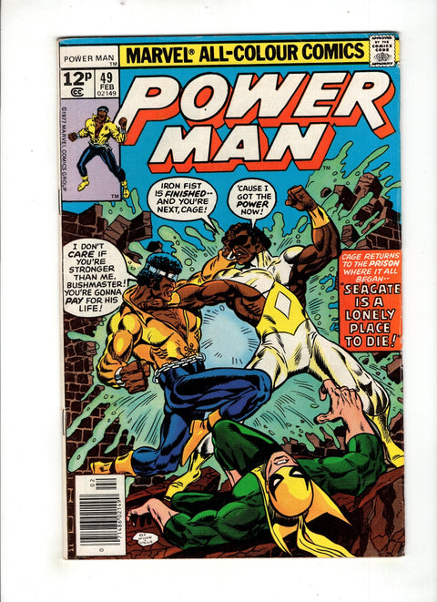 Power Man #49 (1978) UK Price Variant UK Price Variant Buy & Sell Comics Online Comic Shop Toronto Canada