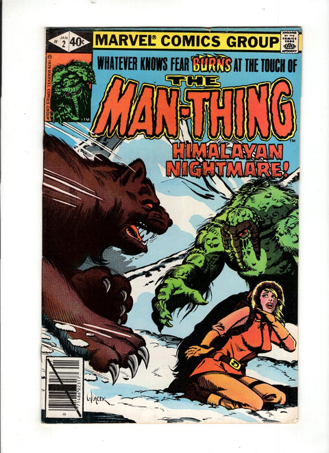 Man-Thing, Vol. 2 #2 (1980) Buy & Sell Comics Online Comic Shop Toronto Canada