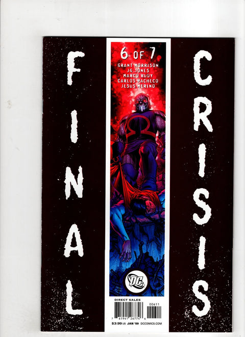 Final Crisis #6 (Cvr B) (2009) Carlos Pacheco Variant B Carlos Pacheco Variant Buy & Sell Comics Online Comic Shop Toronto Canada