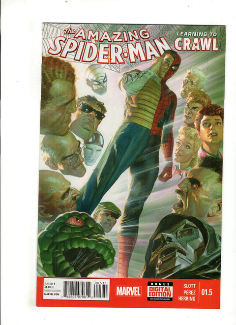 The Amazing Spider-Man, Vol. 3 #1.5 (Cvr A) (2014) Alex Ross A Alex Ross Buy & Sell Comics Online Comic Shop Toronto Canada
