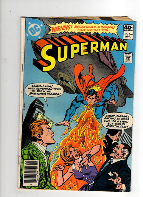 Superman, Vol. 1 #346 (1980) Buy & Sell Comics Online Comic Shop Toronto Canada