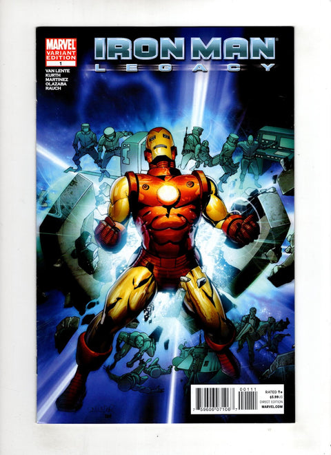 Iron Man: Legacy #1 (Cvr B) (2010) Salvador Larroca Variant B Salvador Larroca Variant Buy & Sell Comics Online Comic Shop Toronto Canada