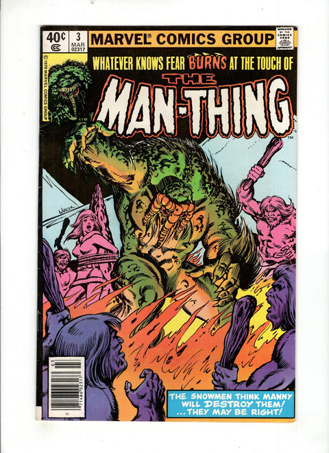 Man-Thing, Vol. 2 #3 (1980) Buy & Sell Comics Online Comic Shop Toronto Canada