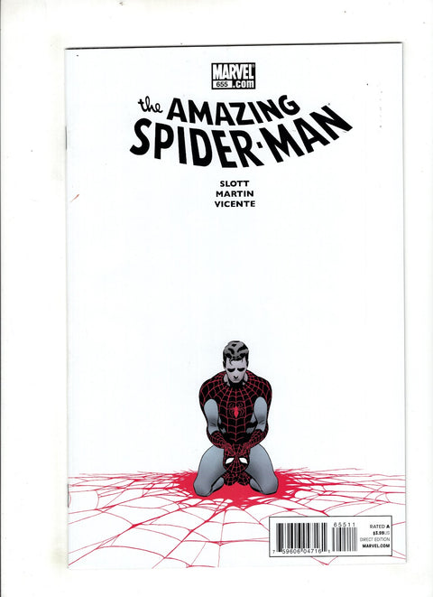 The Amazing Spider-Man, Vol. 2 #655 (Cvr A) (2011) Marcos Martín A Marcos Martín Buy & Sell Comics Online Comic Shop Toronto Canada