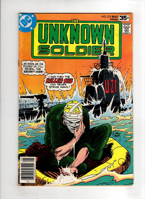 Unknown Soldier, Vol. 1 #215 (1978) Buy & Sell Comics Online Comic Shop Toronto Canada