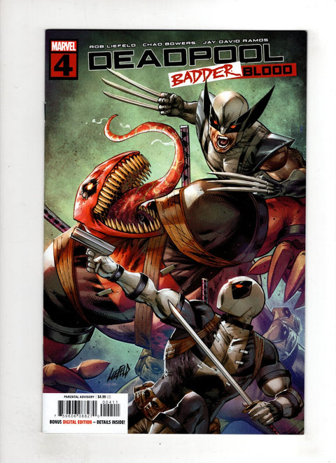 Deadpool: Badder Blood #4 (Cvr A) (2023) Rob Liefeld A Rob Liefeld Buy & Sell Comics Online Comic Shop Toronto Canada