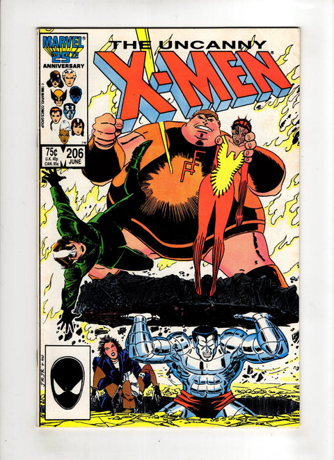 Uncanny X-Men, Vol. 1 #206 (1986) Buy & Sell Comics Online Comic Shop Toronto Canada