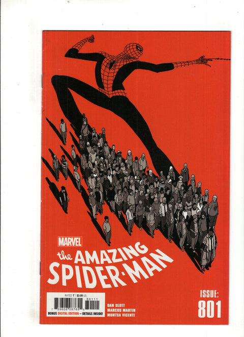 The Amazing Spider-Man, Vol. 4 #801 (Cvr A) (2018) Marcos Martín A Marcos Martín Buy & Sell Comics Online Comic Shop Toronto Canada