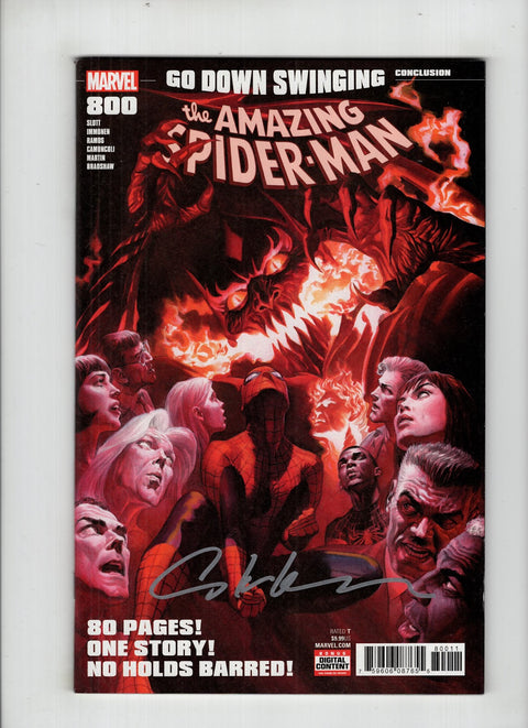 The Amazing Spider-Man, Vol. 4 #800 (Cvr A) (2018) Signed Immonen A Signed Immonen Buy & Sell Comics Online Comic Shop Toronto Canada