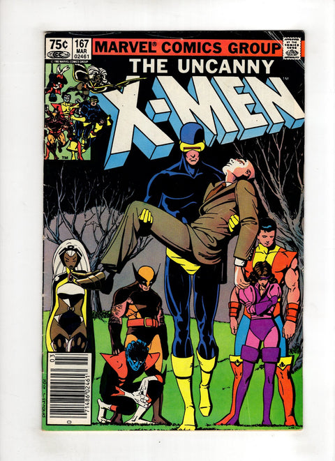 Uncanny X-Men, Vol. 1 #167 (1983) Newsstand Edition Newsstand Edition Buy & Sell Comics Online Comic Shop Toronto Canada