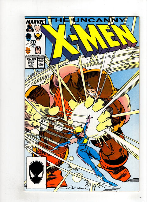 Uncanny X-Men, Vol. 1 #217 (1987) Buy & Sell Comics Online Comic Shop Toronto Canada