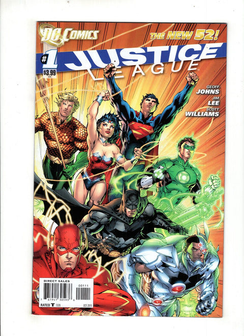 Justice League, Vol. 1 #1 (Cvr A) (2011) Jim Lee A Jim Lee Buy & Sell Comics Online Comic Shop Toronto Canada
