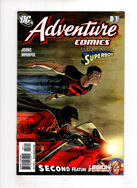 Adventure Comics, Vol. 3 #3 (Cvr (506)-(506)-A) (2009) Francis Manapul (506)-(506)-A Francis Manapul Buy & Sell Comics Online Comic Shop Toronto Canada