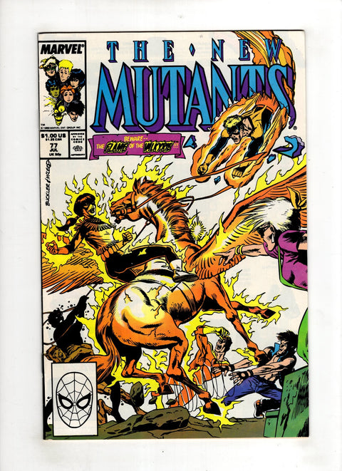 New Mutants, Vol. 1 #77 (1989) Buy & Sell Comics Online Comic Shop Toronto Canada