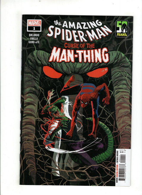 The Amazing Spider-Man: Curse of the Man-Thing #1 (Cvr A) (2021) Daniel Acuña A Daniel Acuña Buy & Sell Comics Online Comic Shop Toronto Canada