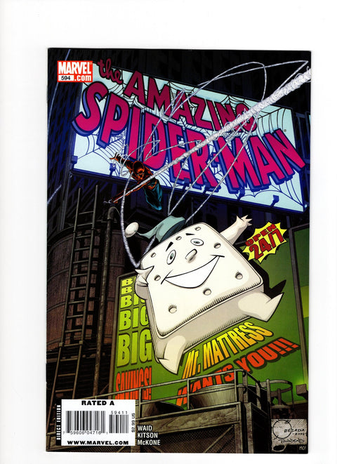 The Amazing Spider-Man, Vol. 2 #594 (Cvr A) (2009) Joe Quesada A Joe Quesada Buy & Sell Comics Online Comic Shop Toronto Canada