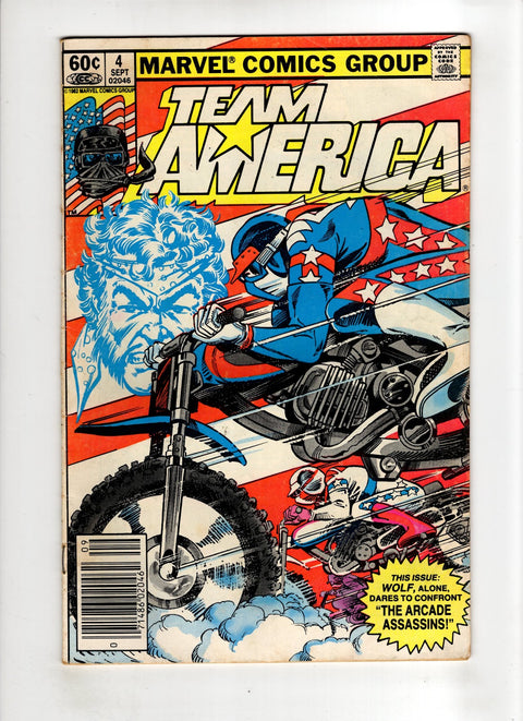 Team America #4 (1982) Newsstand Edition Newsstand Edition Buy & Sell Comics Online Comic Shop Toronto Canada