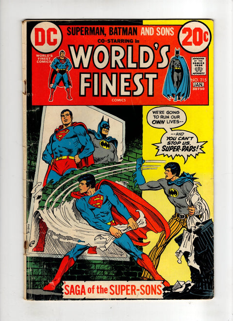 World's Finest Comics #215 (1972) Buy & Sell Comics Online Comic Shop Toronto Canada
