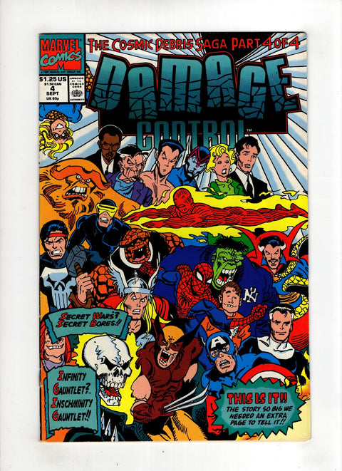 Damage Control, Vol. 3 #4 (1991) Buy & Sell Comics Online Comic Shop Toronto Canada