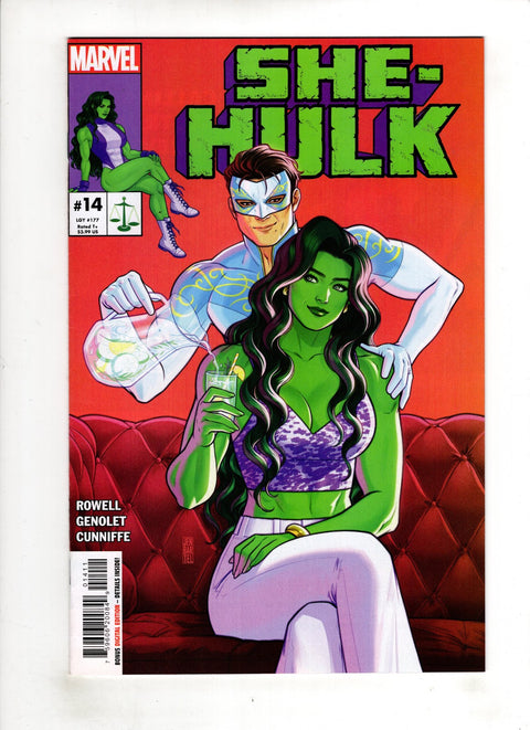 She-Hulk, Vol. 5 #14 (Cvr A) (2023) Jen Bartel A Jen Bartel Buy & Sell Comics Online Comic Shop Toronto Canada