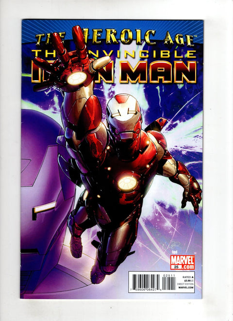 Invincible Iron Man, Vol. 1 #25 (Cvr A) (2010) Salvador Larroca A Salvador Larroca Buy & Sell Comics Online Comic Shop Toronto Canada