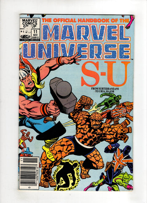 Official Handbook of the Marvel Universe, Vol. 1 #11 (Cvr C) (1983) Canadian Price Variant C Canadian Price Variant Buy & Sell Comics Online Comic Shop Toronto Canada