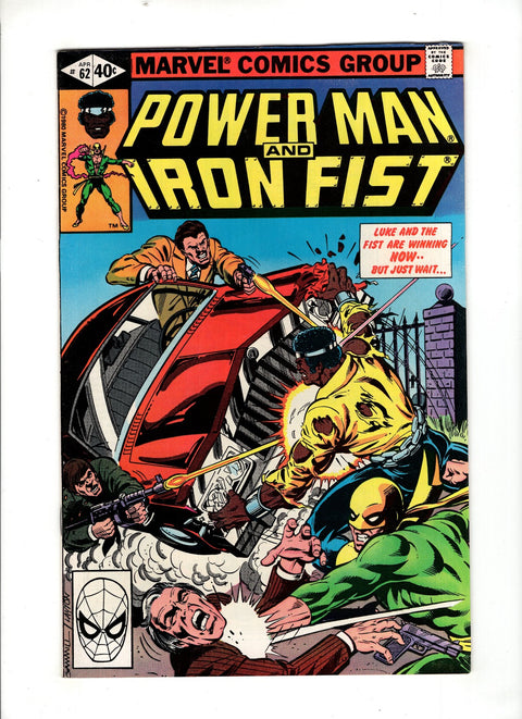 Power Man And Iron Fist, Vol. 1 #62 (1980) Newsstand Edition Newsstand Edition Buy & Sell Comics Online Comic Shop Toronto Canada