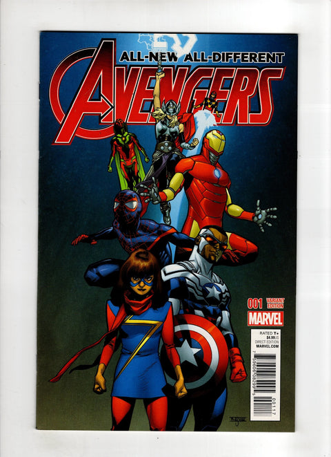 All-New, All-Different Avengers, Vol. 1 #1 (Cvr J) (2015) Mahmud Asrar Variant J Mahmud Asrar Variant Buy & Sell Comics Online Comic Shop Toronto Canada