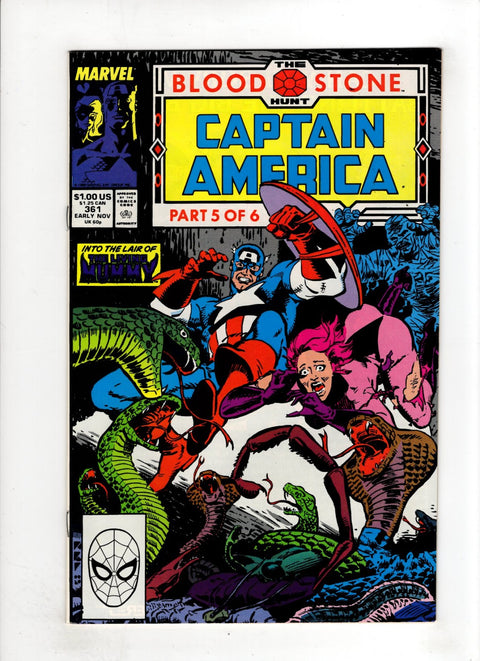 Captain America, Vol. 1 #361 (1989) Buy & Sell Comics Online Comic Shop Toronto Canada