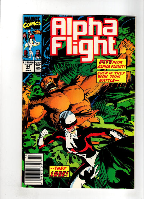 Alpha Flight, Vol. 1 #84 (1990) Buy & Sell Comics Online Comic Shop Toronto Canada