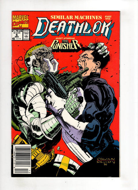 Deathlok, Vol. 2 #6 (1991) Newsstand Edition Newsstand Edition Buy & Sell Comics Online Comic Shop Toronto Canada