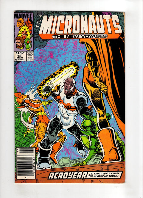 Micronauts, Vol. 2 #18 (1986) Canadian Price Variant Canadian Price Variant Buy & Sell Comics Online Comic Shop Toronto Canada